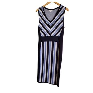 NY & Co blue sweater dress